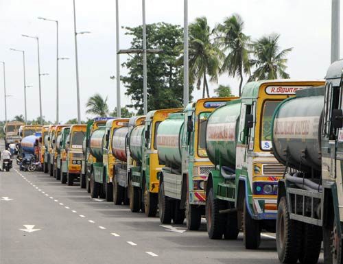 தண்ணீர் லாரி வேலை நிறுத்தம் வாபஸ்
