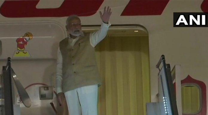 ரஷ்யா புறப்பட்டார் பிரதமர் மோடி