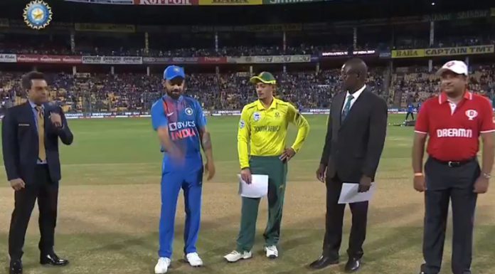 தென்ஆப்ரிக்காவுக்கு எதிரான கிரிக்கெட்: இந்தியா முதலில் பேட்டிங்