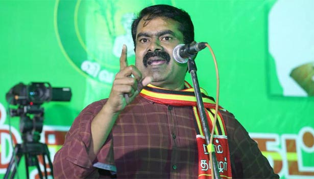 ராஜீவ் கொலை பேச்சு: சீமான் மீது வழக்கு