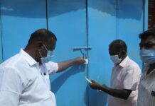 ஊரடங்கில் திறந்த அழகு நிலையத்துக்கு சீல்