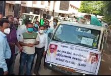 மதுரையில் நடமாடும் காய்கறி கடை: 10 வித காய்கறி ரூ.100