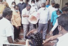 செங்கம் தாலுகா அலுவலகத்தில் ராணுவவீரர் தீக்குளிக்க முயற்சி
