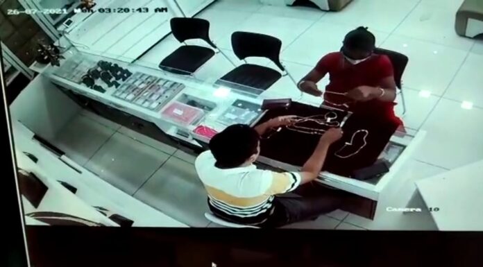 சென்னை நகைக்கடையில் திருடிய பெண் சிசிடிவி உதவியால் கைது