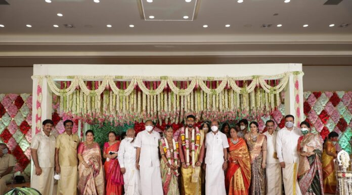 டாக்டர் ராமதாஸ் பேரன் திருமணம்