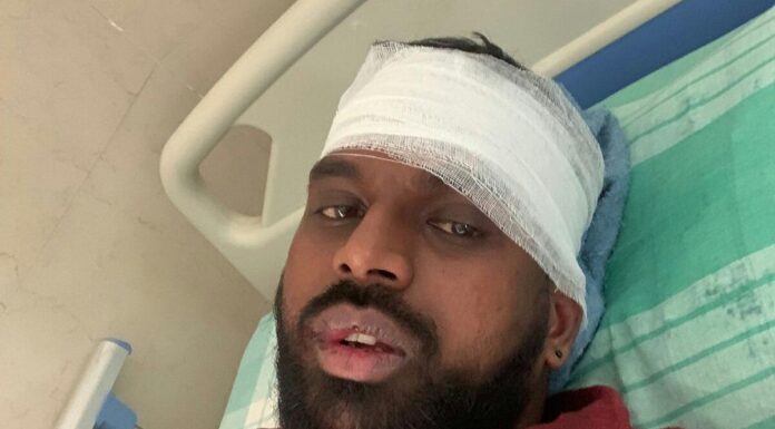 மதவெறியால் குலைந்த உறவு குழந்தைகளை பார்க்கச் சென்றவரை அடித்து உதைத்த மாமனார்