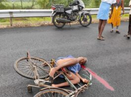 கோவில்பட்டி அருகே அரசு பஸ் மோதி விவசாயி பலி