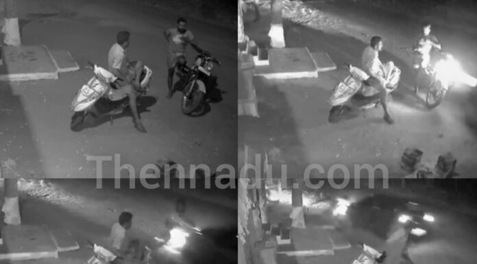 சாத்தான்குளம் அருகே வாலிபரை கார் ஏற்றி கொல்ல முயன்றவர் கைது
