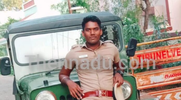 வல்லநாடு அருகே காவலர் மயங்கி விழுந்து உயிரிழப்பு