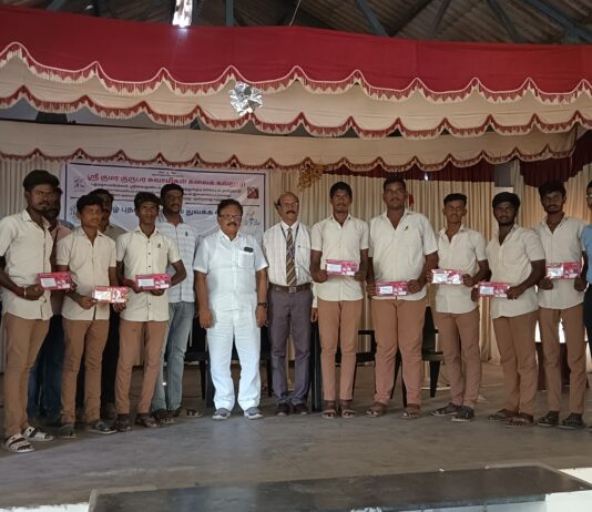 ஸ்ரீவைகுண்டம் குமரகுருபரர் சுவாமிகள் கல்லூரியில் தமிழ் புதல்வன் திட்ட தொடக்க விழா