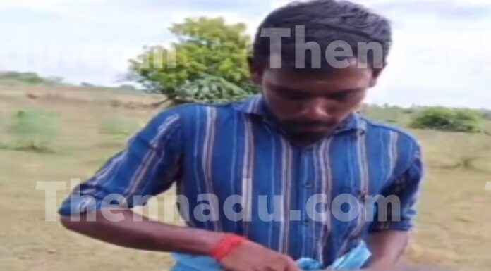 ஸ்ரீவைகுண்டத்தில் அரிவாளுடன் வீடியோ வெளியிட்டவர் கைது