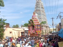 கோவில்பட்டி செண்பகவல்லி அம்மன் கோயில் திருக்கல்யாண விழா தேரோட்டம்