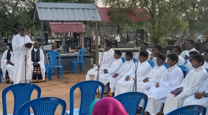 நாசரேத்தில் இறந்தோரை நினைவுகூரும் திருநாள்