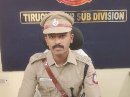 திருச்செந்தூர் புதிய டிஎஸ்பி பொறுப்பேற்பு