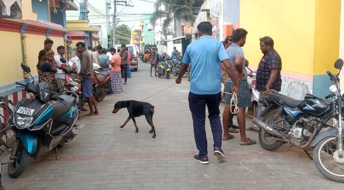 கோவில்பட்டி சிறுவன் மர்மம் மரணம் – மோப்பநாய் சோதனை