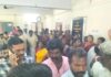 சாத்தான்குளம் அருகே கல்குவாரிக்கு தடை கோரி தாலுகா அலுவலகம் முற்றுகை