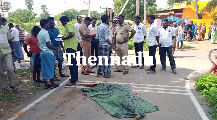 சாத்தான்குளத்தில் வாலிபர் வெட்டிக்கொலை