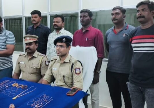பல்வேறு இடங்களில் திருடிய ம.பி. இளைஞர் கைது- 41 பவுன் நகை மீட்பு